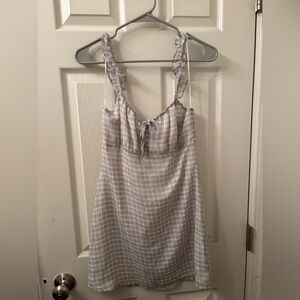 Altar’d State Checkered Dress